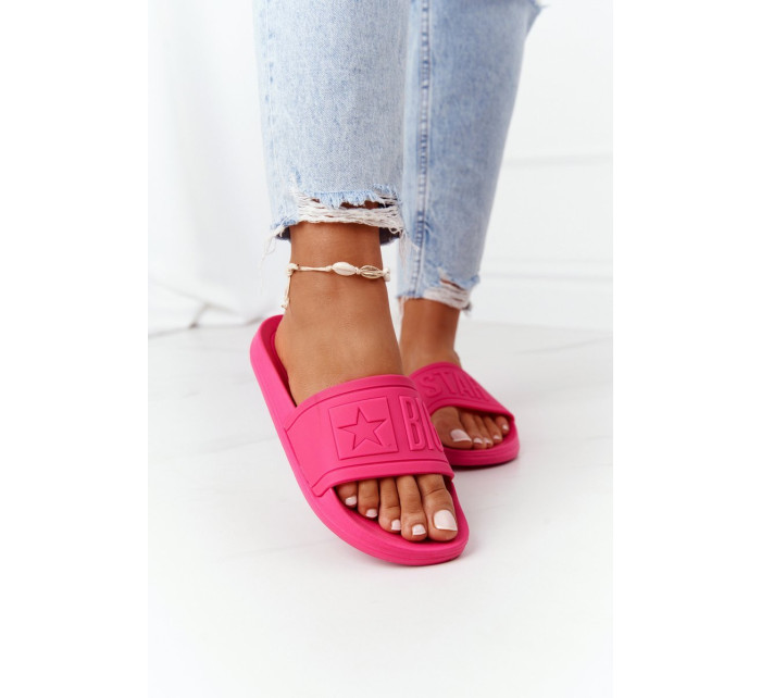 Women's Slippers Big Star HH274A039 Fuchsia