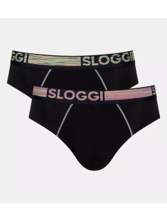 sloggi men GO ABC Natural B Midi 2P - BLACK - SLOGGI BLACK - SLOGGI