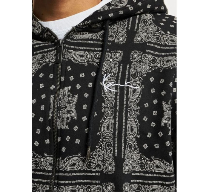 Chest Signature Paisley Os Zip Hoodie M model 19080320 pánské - Karl Kani