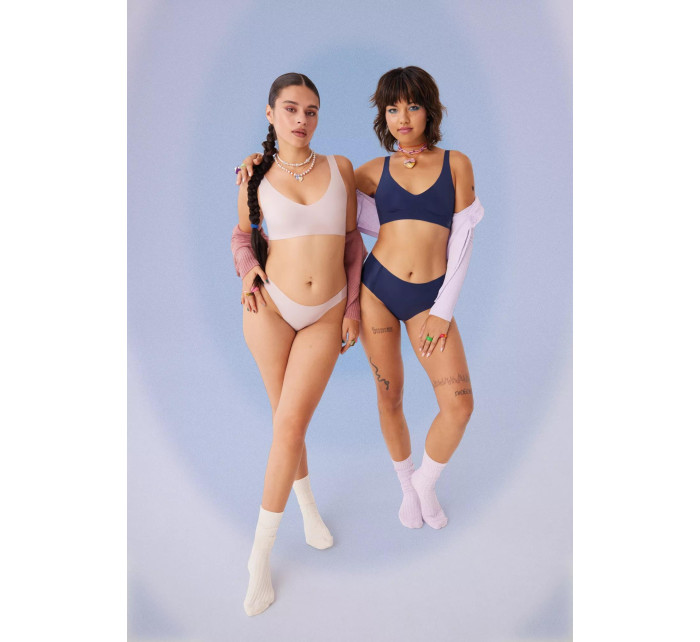 Dámská podprsenka ZERO Feel 2.0 Bralette - PURPLE - fialová 3649 - SLOGGI