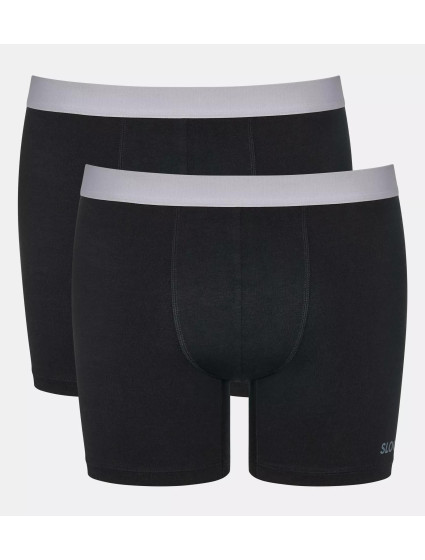 sloggi men GO ABC 2.0 Short 2P - BLACK - SLOGGI BLACK - SLOGGI