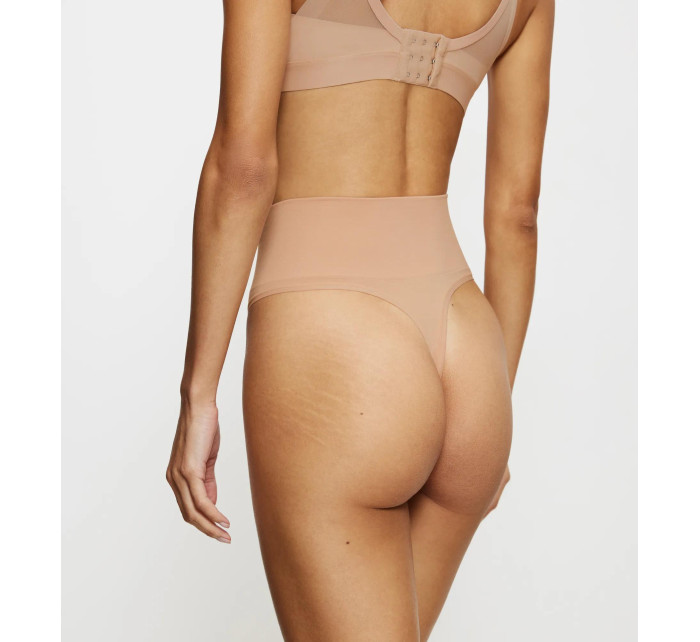 Dámská tanga Triumph Soft Sculpt Bandeau String - BROWN - sv. hnědé 00EP - TRIUMPH