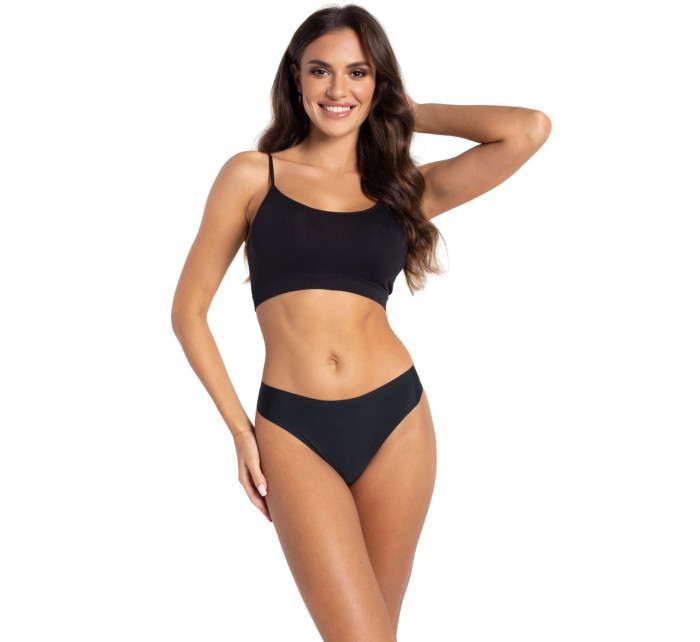 Dámská tanga 1589s ultra comfort black - GATTA