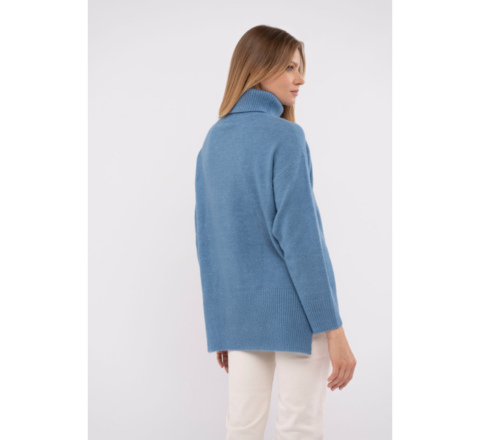 Volcano Sweater S-Hebe Blue Melange