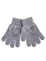 Yoclub Gloves RED-0216G-A150-003 Grey