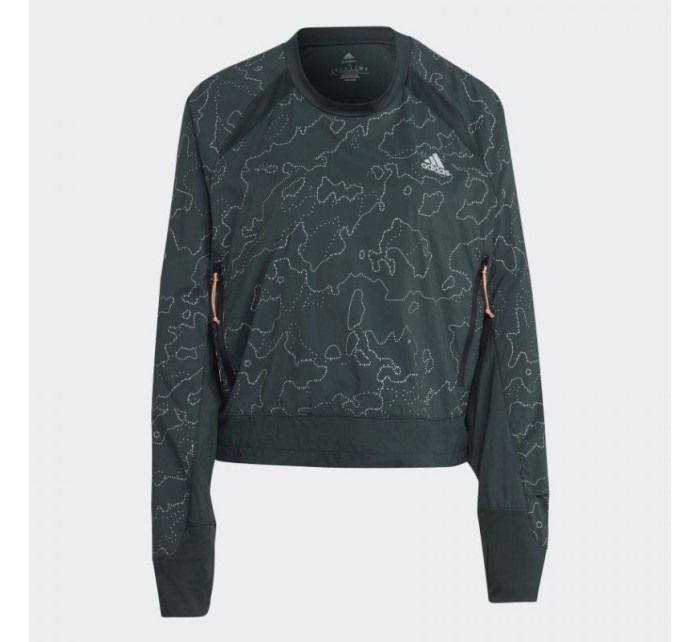 Dámská bunda X-City Running Crewneck W HC6323 - Adidas