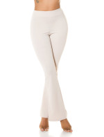 Sexy Koucla high-waist pants flared