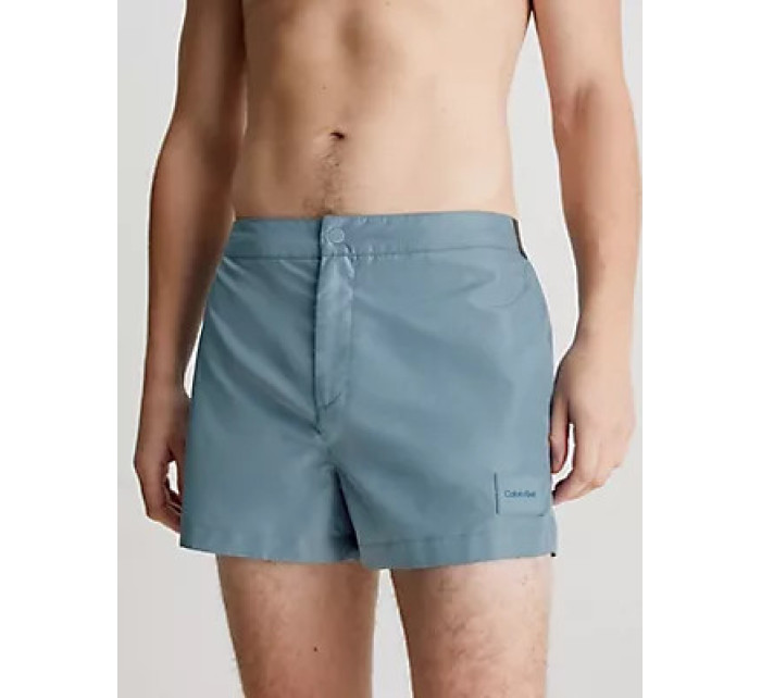 Pánské plavky Tkaný spodní díl SHORT DRAWSTRING KM0KM00946C7Y - Calvin Klein