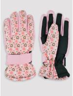 Gloves model 20766911 Powder Pink - Noviti