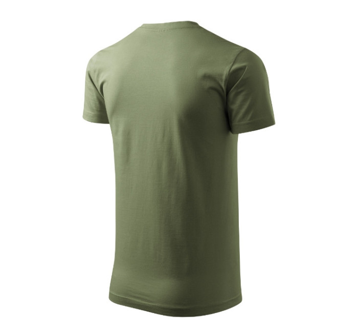 Heavy New tričko unisex khaki