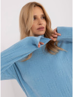 Sweter AT SW  jasny niebieski model 20459093 - FPrice