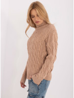 Sweter AT SW model 20463784 camelowy - FPrice