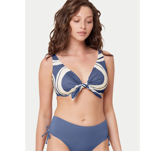 Dámská plavková podprsenka Summer Allure W - BLUE - modrobílá 0032 - TRIUMPH