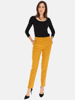 Dámské kalhoty Pants model 17421702 Mustard - L`AF