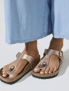 Dámské nazouváky / žabky Gizeh BS 1023943 Hnědá - Birkenstock