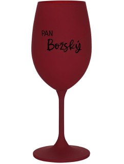 PAN BOŽSKÝ  - bordo sklenice na víno 350 ml