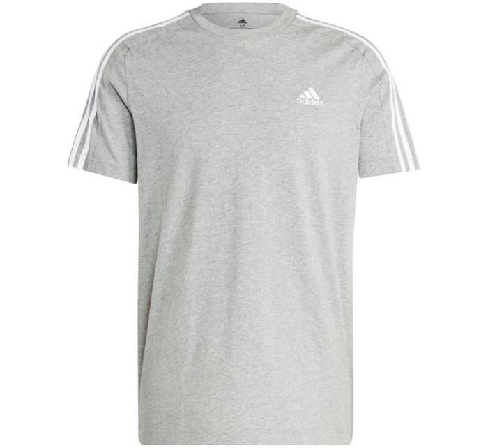 Pánské tričko adidas Essentials Single Jersey 3-Stripes M IC9337