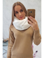 model 18752053 Dámský bílý komín - K-Fashion