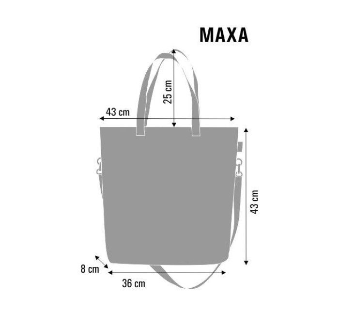 Nákupní taška Maxa Karuzela modro-barevná - Bertoni