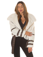 Sexy faux Winter Jacket with details model 20559156 - Style fashion