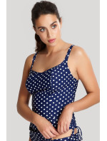 Vrchní díl plavek Swimwear Anya Spot Balconnet Tankini navy/ivory SW1011 - Panache