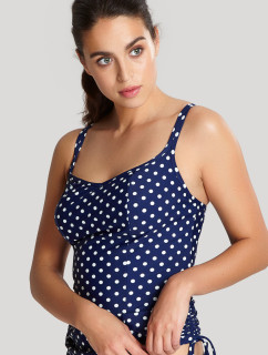 Vrchní díl plavek Swimwear Anya Spot Balconnet Tankini navy/ivory SW1011 - Panache