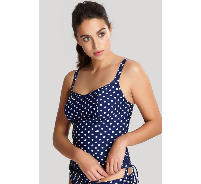 Vrchní díl plavek Swimwear Anya Spot Balconnet Tankini navy/ivory SW1011 - Panache