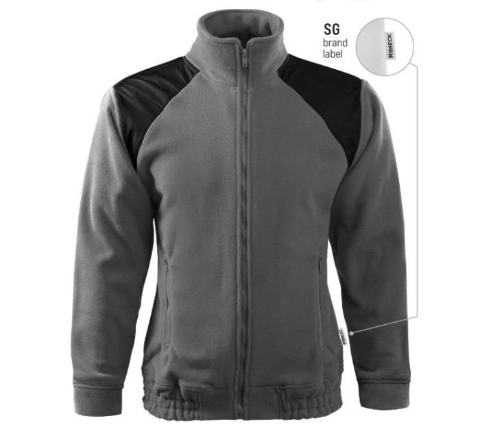 Jacket model 20643178 fleece unisex ocelově šedá 36 (brand label) - MALFINI, a.s.