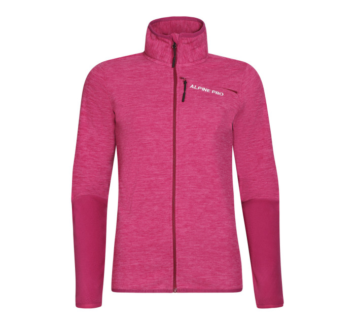 Dámská mikina ALPINE PRO ORFHANA fuchsia red