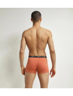 Pánské boxerky 3 ks DIM COTTON STRETCH BOXER 3x - DIM - oranžová