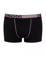 Pánské boxerky GO ABC Natural Hipster 2P - BLACK - černé 0004 - SLOGGI