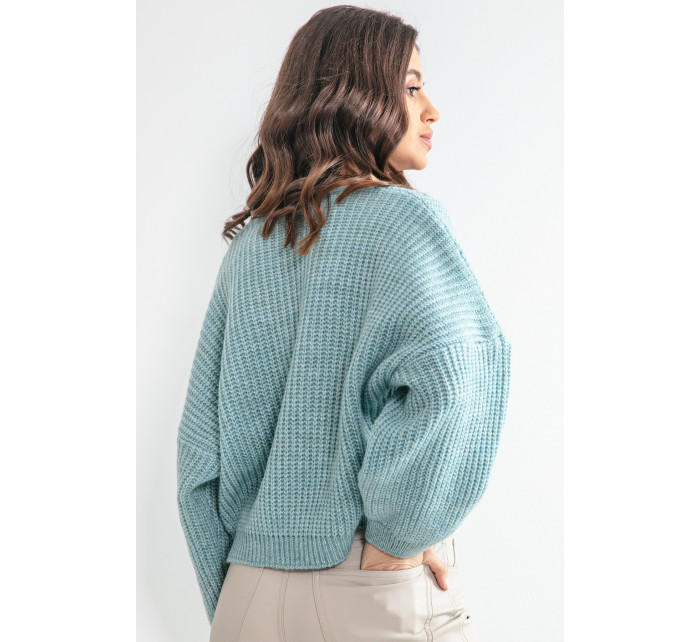 Fobya Cardigan F1158 Modrá