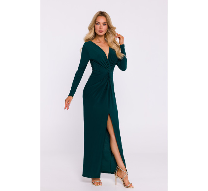 Made Of Emotion Dress M840 Bottle Green