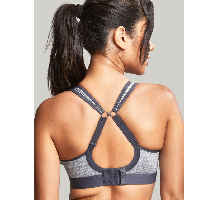 Sportovní podprsenka 7341B  Non Wired Bra charcoal marl šedá - Panache