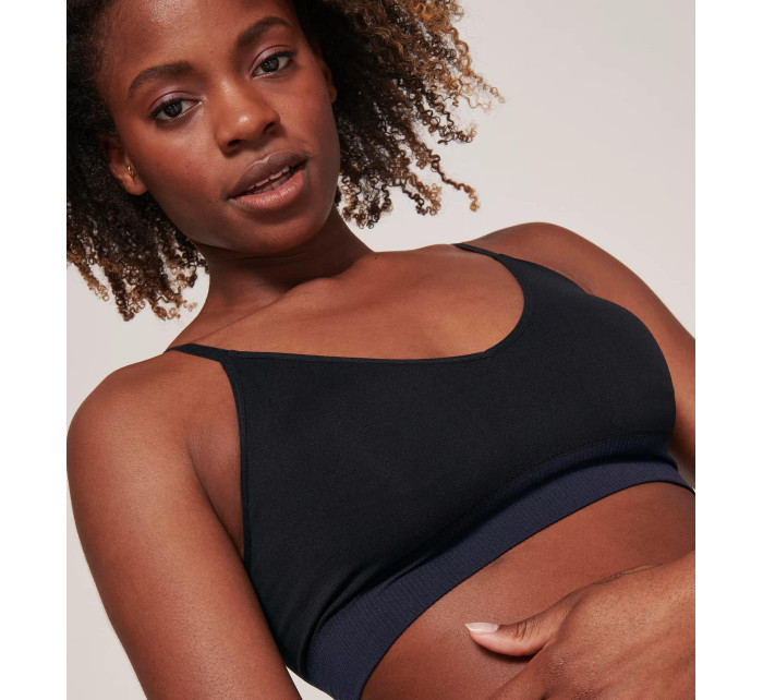 Dámská podprsenka EVER Infused Aloe Bralette - BLACK - černé 0004 - SLOGGI