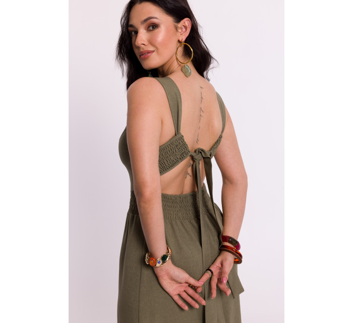 Šaty BeWear B281 Olive