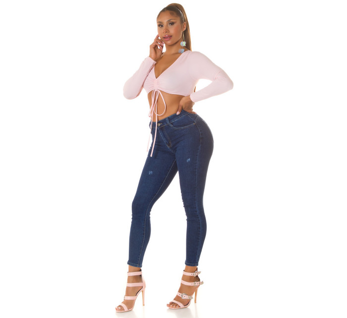 Sexy Highwaist Push-Up Jeans Used Look