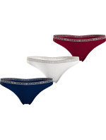 Dámská tanga 3P UW0UW04890 0U4 - Tommy Hilfiger