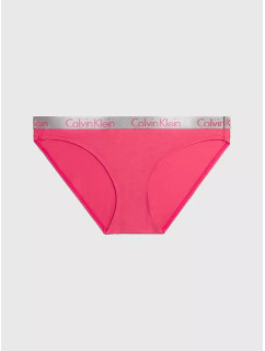 Dámské kalhotky BIKINI 000QD3540E XAV malinové - Calvin Klein