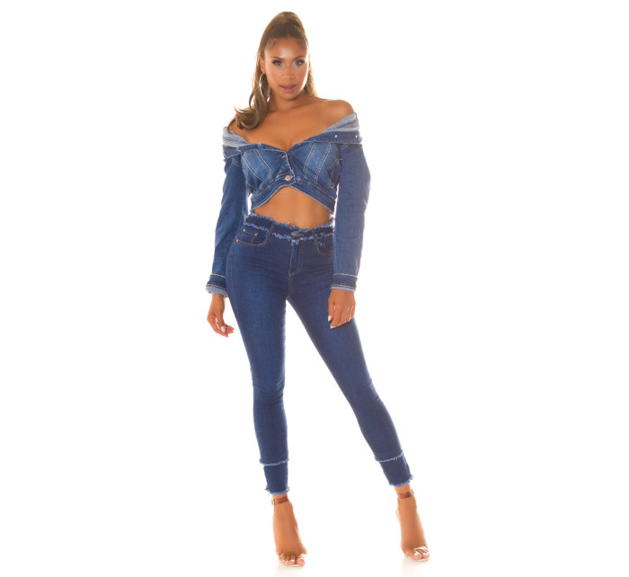 Sexy Highwaist Jeans with model 19634465 - Style fashion