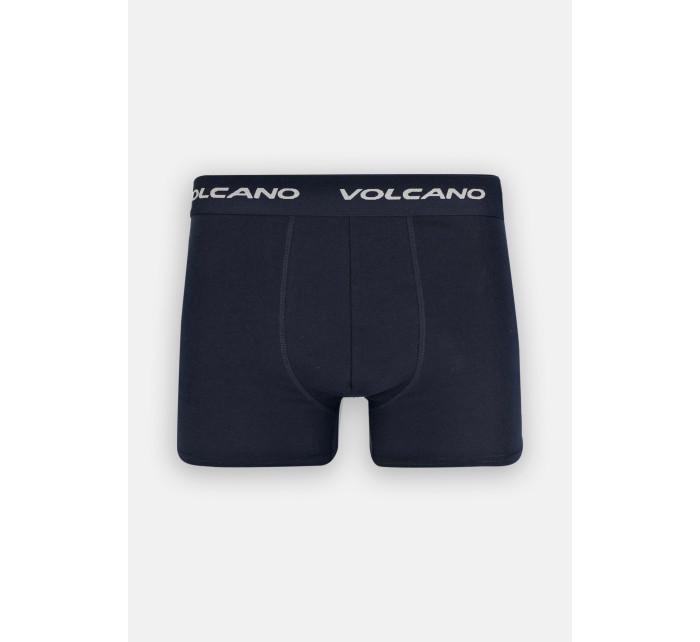 Volcano 2Pack Boxerky U-BOXER Námořnická modrá/zelené pruhy