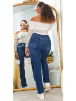 Sexy Highwaist Bootcut Jeans with glitter details