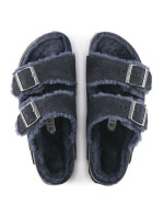 Arizona  Midnight zateplené žabky kůže široké regular model 20701490 - Birkenstock