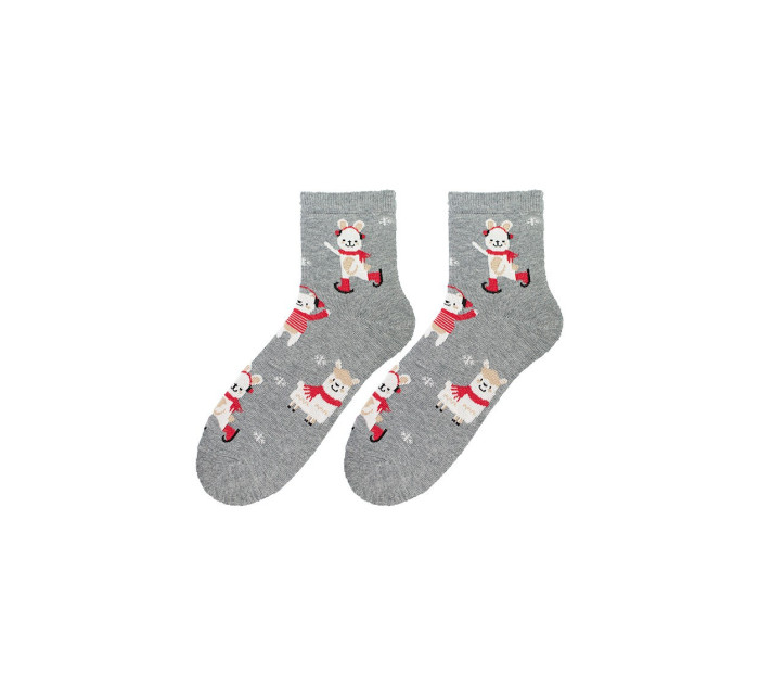 Dámské ponožky Bratex 2988 X-Mass Socks 36-41