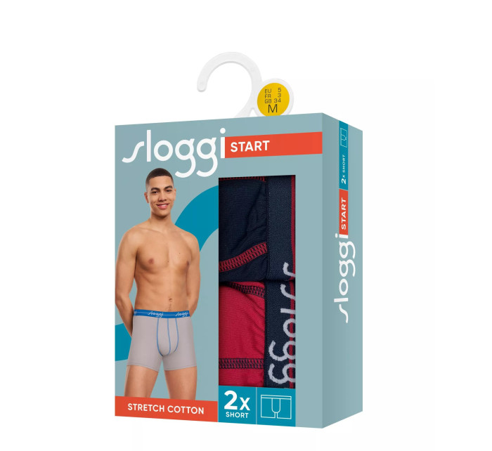 sloggi men Start Short C2P box - BLUE - DARK COMBINATION - SLOGGI BLUE - DARK COMBINATION - SLOGGI