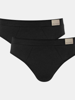 Pánské slipy GO Natural Brief C2P - BLACK - černé 0004 - SLOGGI