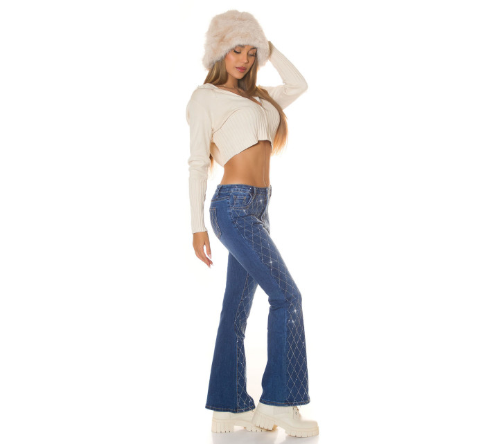 Sexy Jeans model 20559104 with glitter - Style fashion