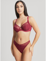 Podprsenka balkonetka Alexis model 18758577 Balconnet berry Cleo - Panache