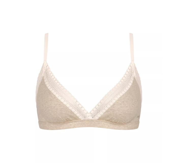 sloggi GO Ribbed R Bralette - GRAY - SLOGGI GRAY - SLOGGI