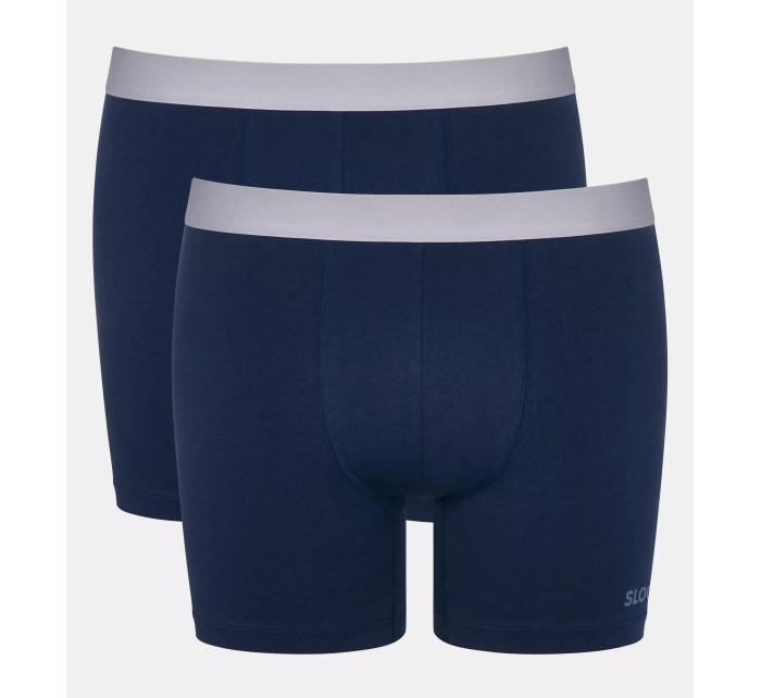 Pánské boxerky GO ABC 2.0 Short 2P - BLUE - modré 00RA - SLOGGI